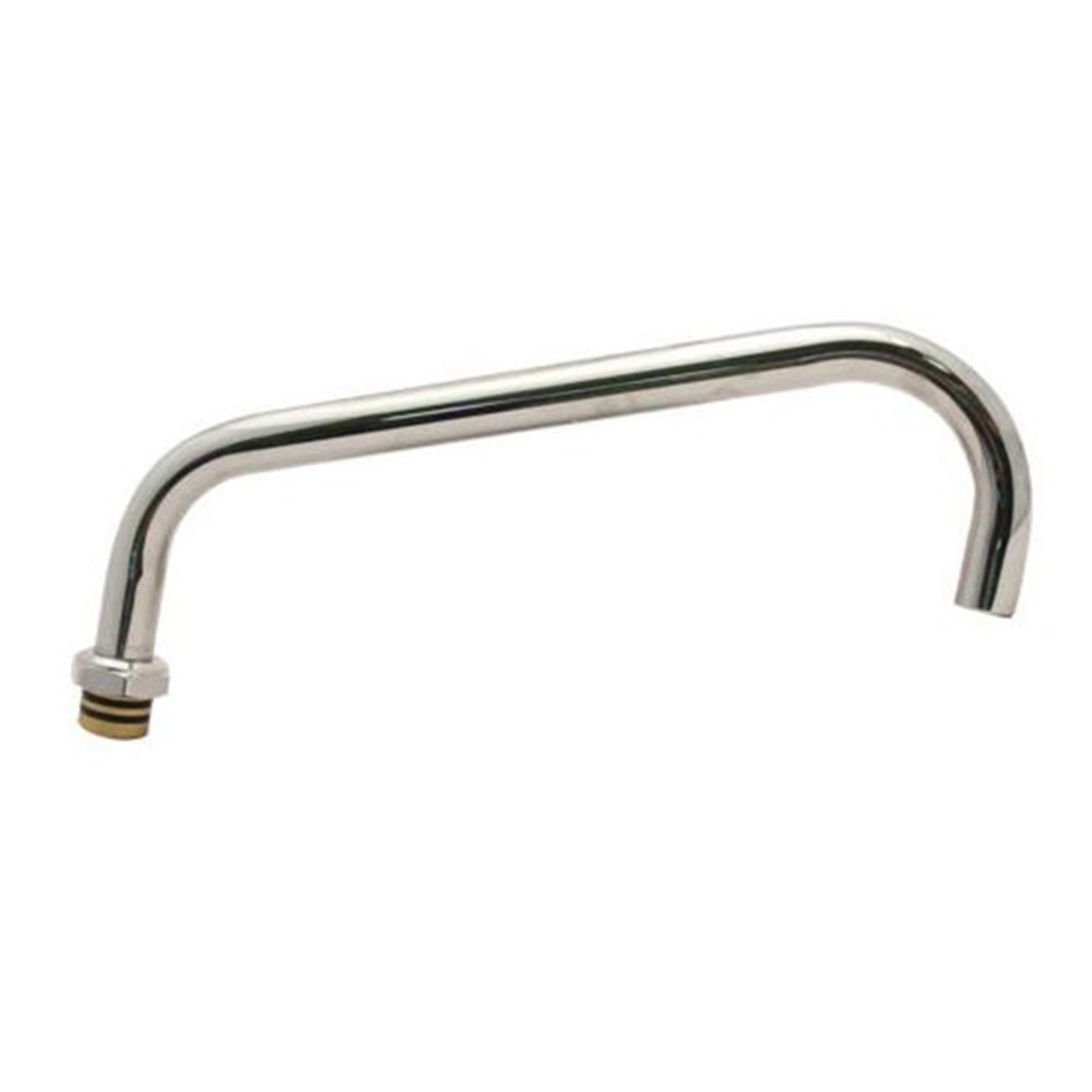 T&S Brass Big-Flo Swing Nozzle For B-0290 Faucets, 12in, Stainless MPN:114X