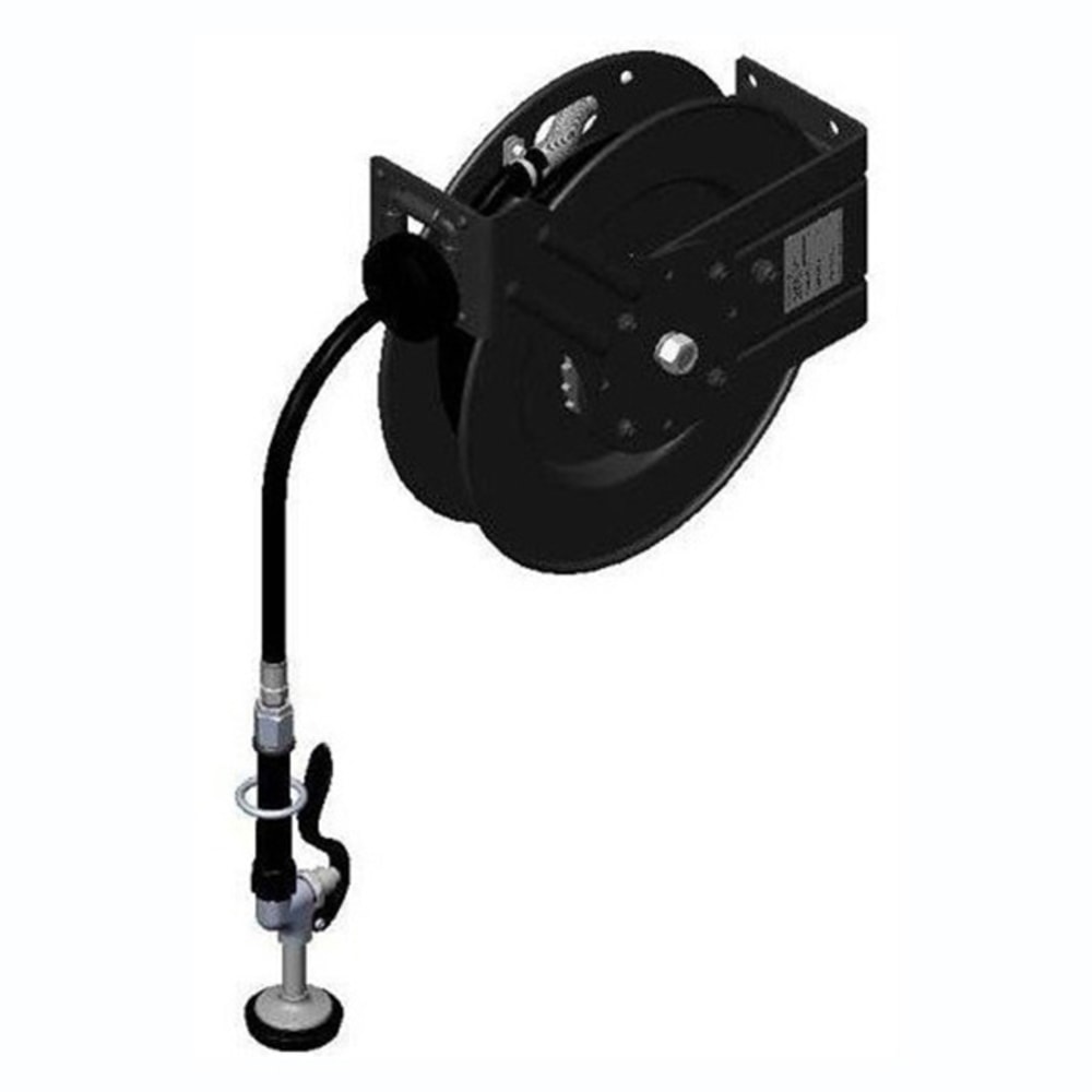 T&S Brass Exposed Hose Reel Assembly, 35ft, Black MPN:5HR-232-01