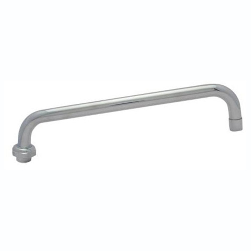 T&S Brass Swing Nozzle With Laminar Flow Device Outlet, 12in, Stainless Steel MPN:5SP-12