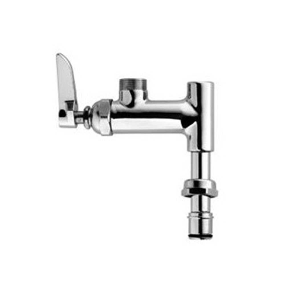 T&S Brass EasyInstall Pre-Rinse Add-On Faucet With QT Eterna, Stainless MPN:B-0155-LNEZ
