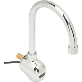 T&S® 5EF-1D-WG Equip Sensor Faucet Wall Mount Gooseneck 2.2 GPM Chrome 5EF-1D-WG