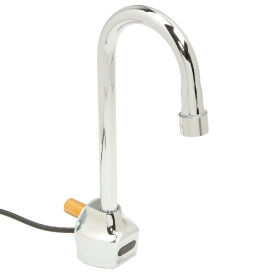 T&S® EC-3101 ChekPoint Electronic Faucet Wall Mount Gooseneck 2.2 GPM Chrome EC-3101