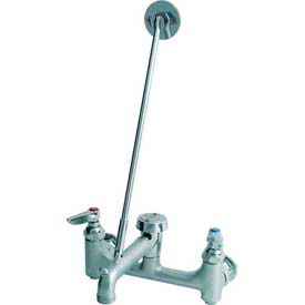 T&S Brass B-0665-BSTR Rough Chrome Service Sink Faucet B-0665-BSTR