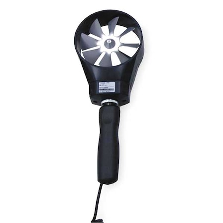 Air Velocity Probe, 4 In Vane With Temp MPN:995