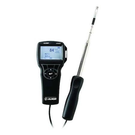 Anemometer with Humidity, 0 to 6000 fpm MPN:AVM440-A