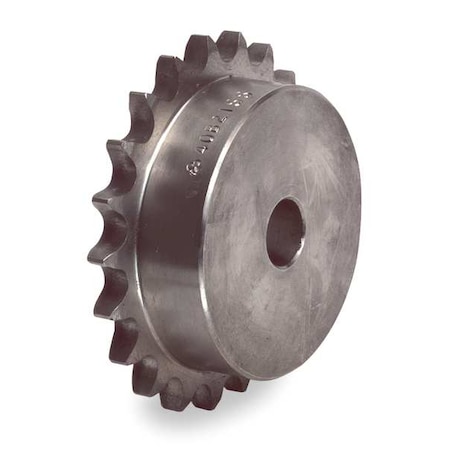 Single Strand Sprocket, Fixed, 35 Chain Size, 3/8 Bore Dia., 9 # of Teeth MPN:35B9F-3/8