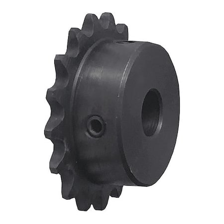 Single Strand Sprocket, Fixed, 40 Chain Size, 1/2 Bore Dia., 13 # of Teeth MPN:40B13F-1/2