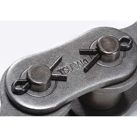 Connecting Link, Steel, Cott, 1 25/64 in MPN:80NEPCL