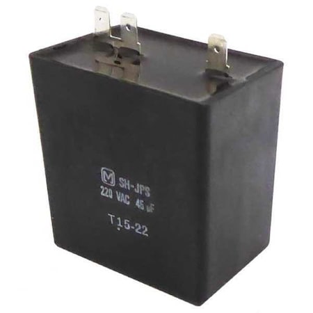 Capacitor 45mF 220VAC MPN:076-000-01