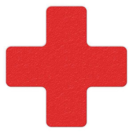 Workplace Floor Organization Marker Vinyl Film Red, 6