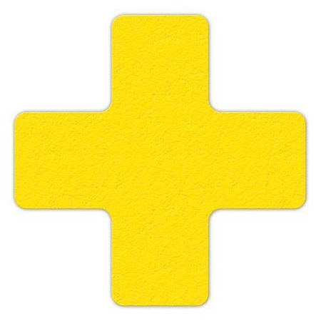Workplace Floor Organization Marker Vinyl Film Yellow, 6