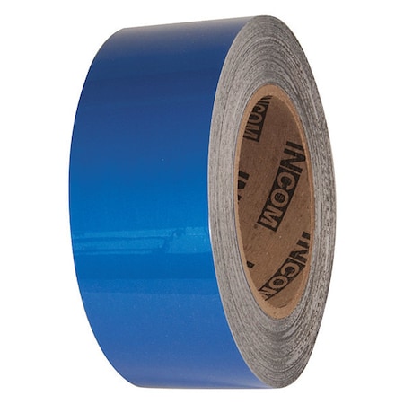 Tuff Mark Ultra Durable Floor Marking Tape Polyester Over Lamination Blue, 2