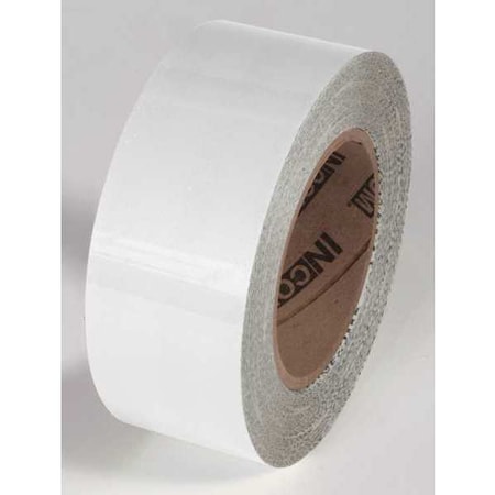 Tuff Mark Ultra Durable Floor Marking Tape Polyester Over Lamination White, 2
