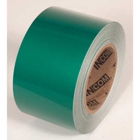 Tuff Mark Ultra Durable Floor Marking Tape Polyester Over Lamination Green, 3