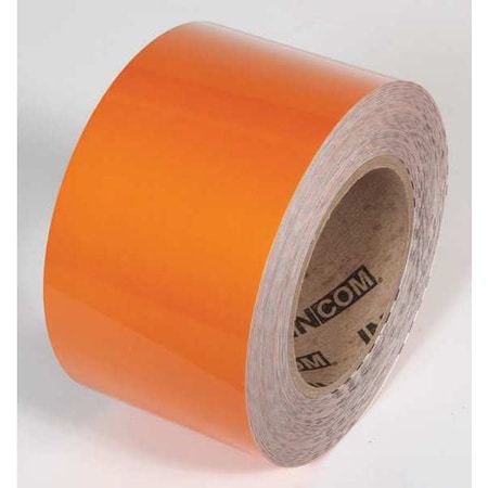 Tuff Mark Ultra Durable Floor Marking Tape Polyester Over Lamination Orange, 3