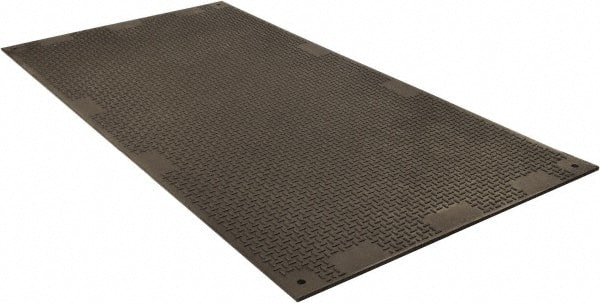 8' Long x 4' Wide HDPE Multi-Directional Tread Ground Protection Matting MPN:VM48