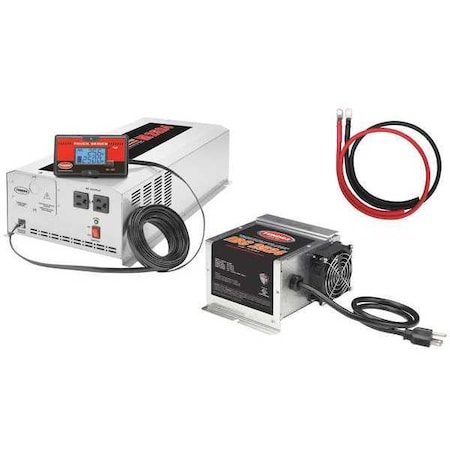 Automatic Inverter and Battery Charger, 25A, 2500W MPN:ICM25425