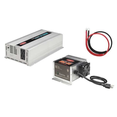 Automatic Battery Charger/Inverter, Charging, 45A, 1200W MPN:ICS12245