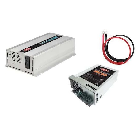 Automatic Inverter and Battery Charger, 80A, 1200W MPN:ICS12280