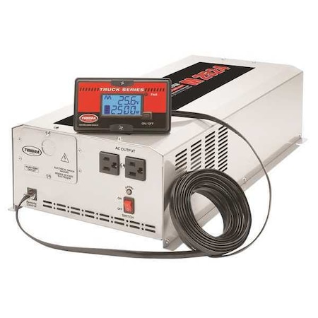 Inverter, 120VAC, 24VDC, 2500W, 3 Outlets MPN:M2524