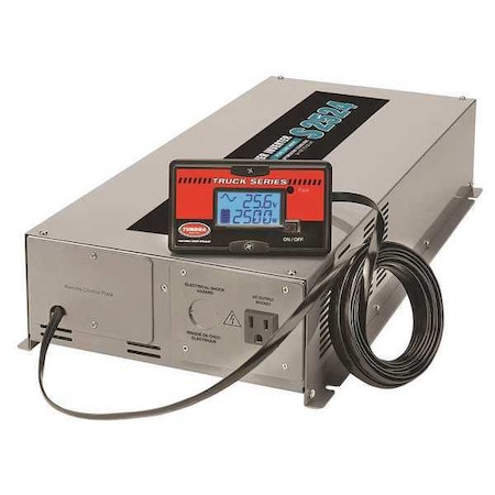 Power Inverter, Pure Sine Wave, 5, 000 W Peak, 2, 500 W Continuous, 1 Outlets MPN:S2524
