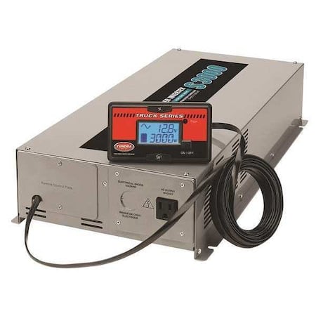 Power Inverter, Pure Sine Wave, 6, 000 W Peak, 3, 000 W Continuous, 2 Outlets MPN:S3000