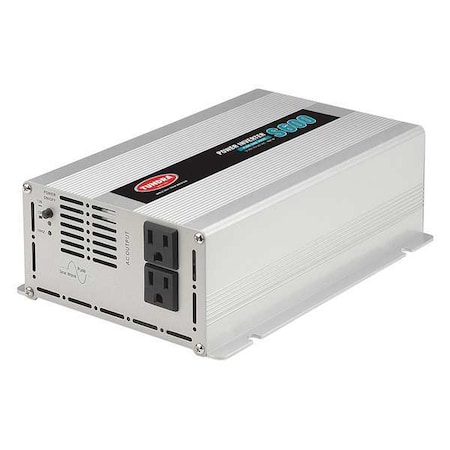 Power Inverter, Pure Sine Wave, 1, 200 W Peak, 600 W Continuous, 2 Outlets MPN:S600