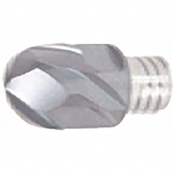 Ball End Mill Heads; Mill Diameter (Decimal Inch): 0.5in; Length of Cut (Inch): 187/500in; Connection Type: S08; Helix Angle: 30°; Material Grade: AH725; Maximum Helix Angle: 30° MPN:6864007