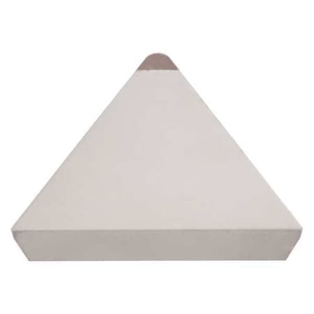 Triangle Turning Insert, Triangle, 1/4 in, TPGN, 0.0312 in, CBN MPN:6812281