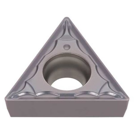 Triangle Turning Insert, Triangle, 1/4 in, TCMT, 0.0156 in, Carbide MPN:6856794