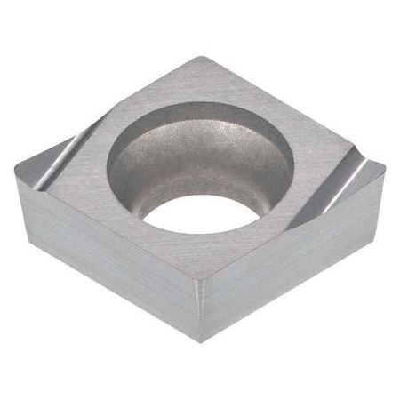 Diamond Turning Insert, Diamond, 3/16 in, CCGT, .5, Carbide MPN:6862124