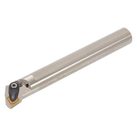 Indexable Boring Bar, A24-ACLNR4-D32, 14 in L, High Speed Steel, 80 Degrees Diamond Insert Shape MPN:6864839