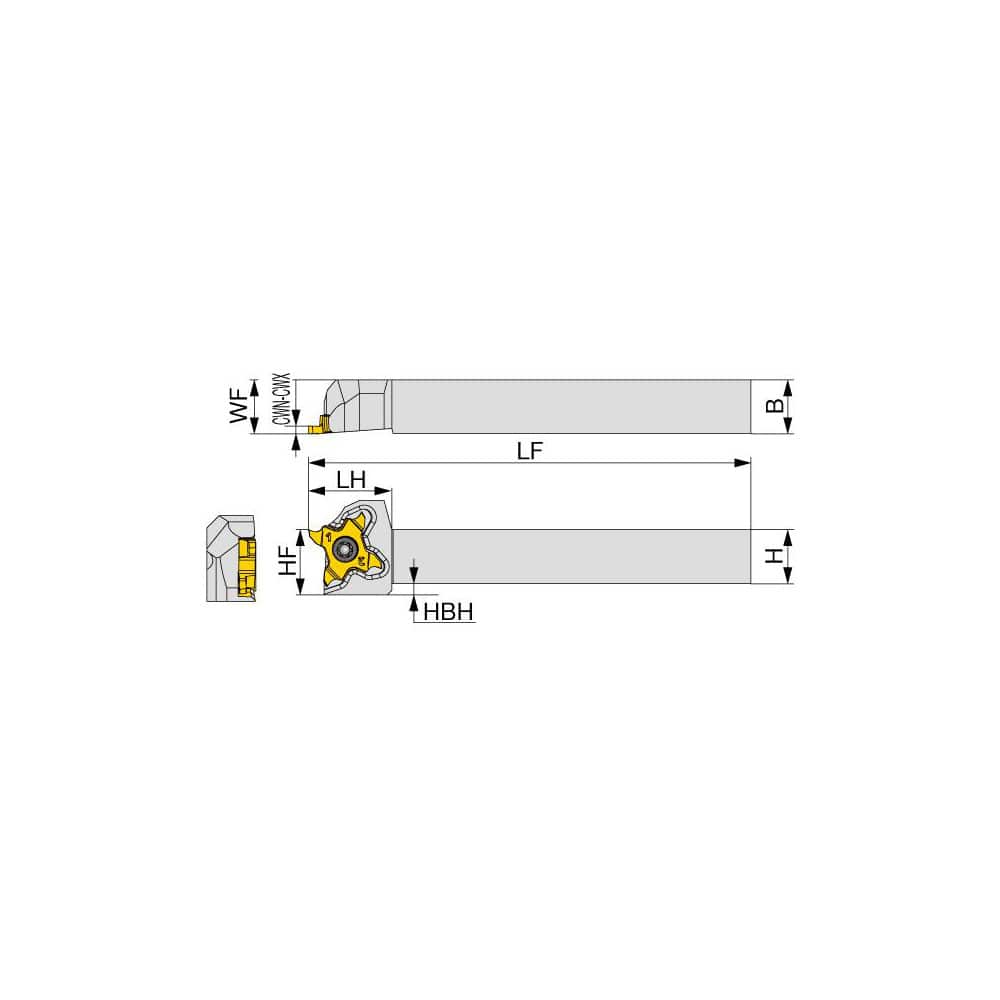Indexable Grooving Toolholder: STCL1010X18 MPN:6734551