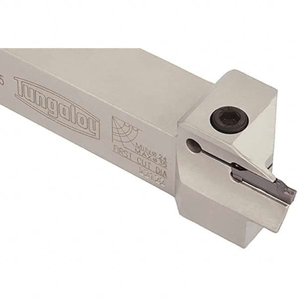 Indexable Grooving Toolholder: CTFR2525-4T20-062120, Right Hand MPN:6860881