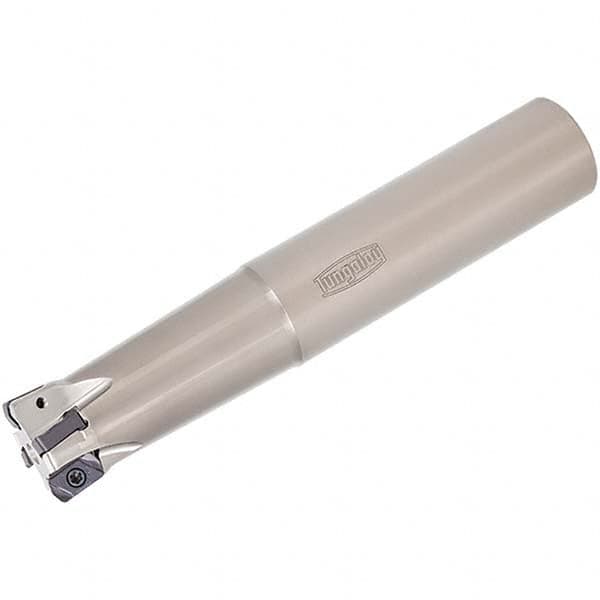 Indexable High-Feed End Mill: 16 mm Cut Dia, 16 mm Cylindrical Shank MPN:6862532