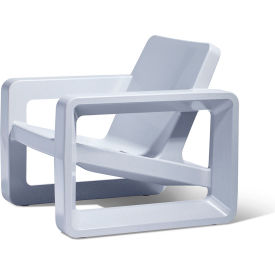 Tupelo Outdoor Deck Lounge Chair Concrete Gray 8675-710