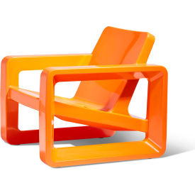 Tupelo Outdoor Deck Lounge Chair Vintage Orange 8675-730