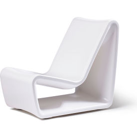 Tupelo Outdoor Loop Lounge Chair Highcloud White 8800-700