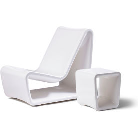 Tupelo Outdoor Loop Table Highcloud White 8801-700