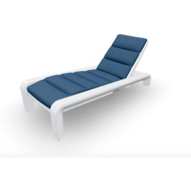 Tupelo Sunbrella® Deck Chaise Cushion Blend Indigo 8135-301