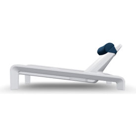 Tupelo Sunbrella® Deck Chaise Pillow Blend Indigo 8135-331