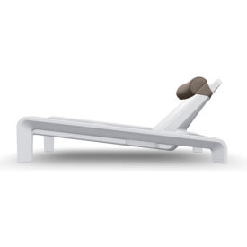Tupelo Sunbrella® Deck Chaise Pillow Blend Nomad 8135-333