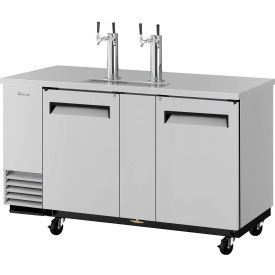 3 Keg Capacity Beer Dispenser - Stainless Steel TBD-3SDD-N
