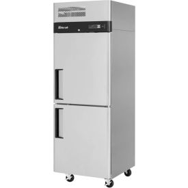 Turbo Air M3 Series Reach In Freezer 2 Solid Half Doors 24 Cu. Ft. Stainless Steel M3F24-2-N(-L)