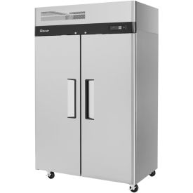 Turbo Air M3 Series Reach In Freezer 2 Solid Doors 42 Cu. Ft. Stainless Steel M3F47-2-N(-AL)(-AR)