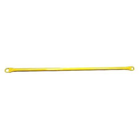 Turborail Guardrail Only, 3Ft, Sfty Yel MPN:407312S
