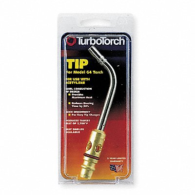 TURBOTORCH 1/4 in Quck Conect Torch Tip MPN:0386-0102