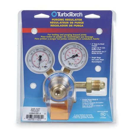 Gas Regulator, Nitrogen, Single Stage, 0.965
