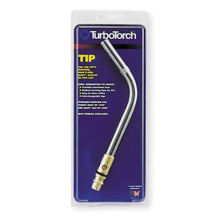 Soldering Tip, T-4 Series. Propane/MAPP, For Use With TurboTorch T Series Torch Handle MPN:0386-0152