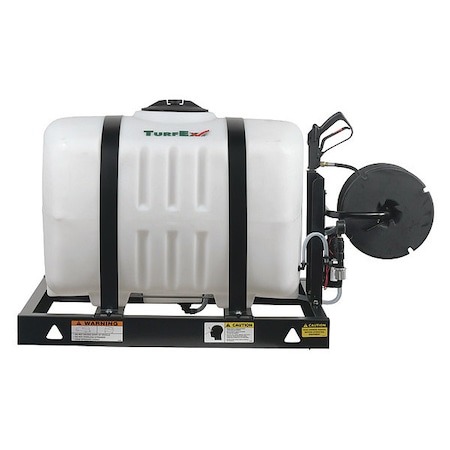 100 gal Skid Electric, Polyethylene, 50 ft L Hose, 60 psi Max MPN:US1000-1
